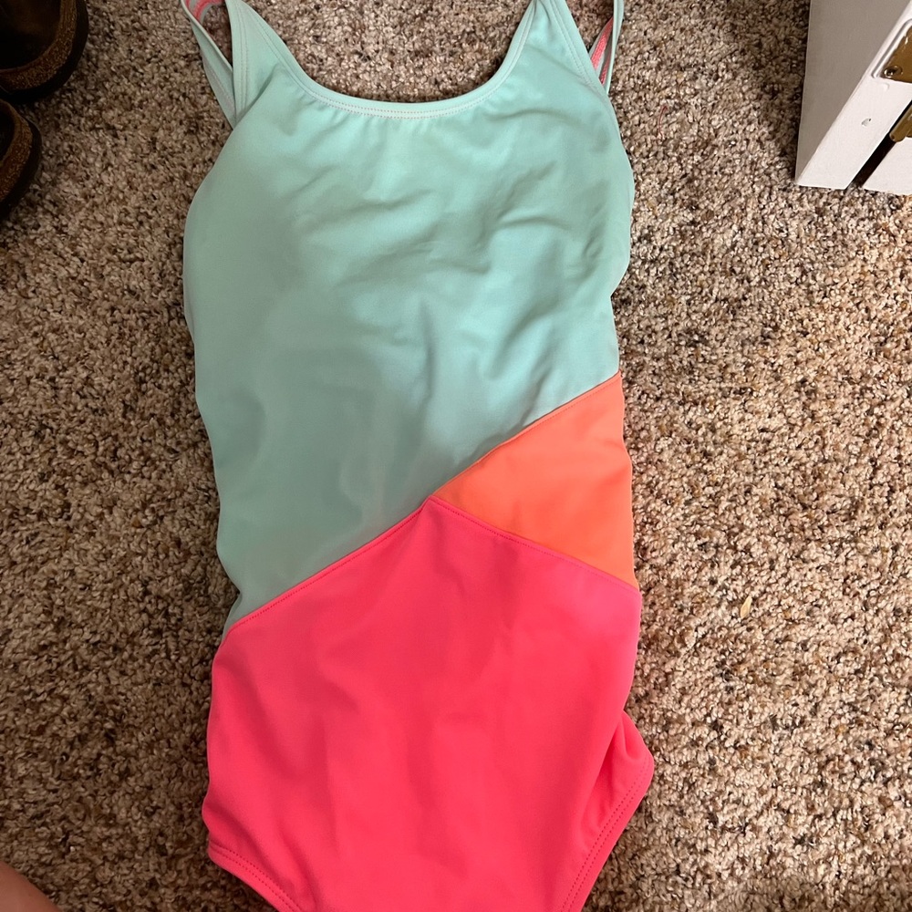 Colorblock Swimsuit Land’s End